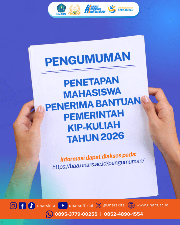 Pengumuman Calon Mahasiswa Penerima KIP-Kuliah Tahun 2026